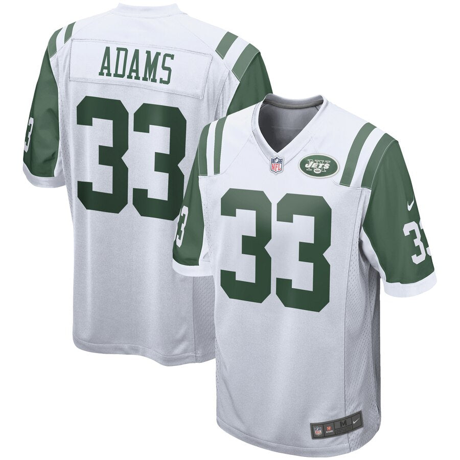 Jamal Adams New York Jets Nike Away Game Jersey White
