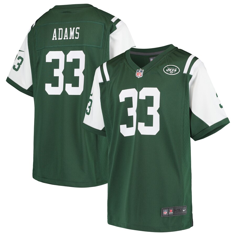 Jamal Adams New York Jets Nike Girls Youth Game Jersey Green