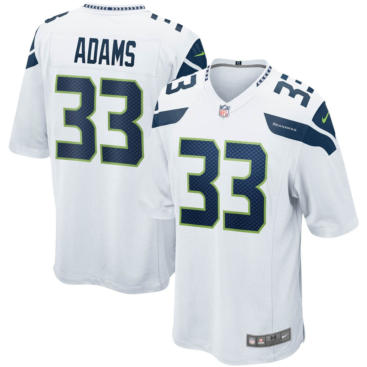 Jamal Adams Seattle Seahawks Nike Game Jersey White