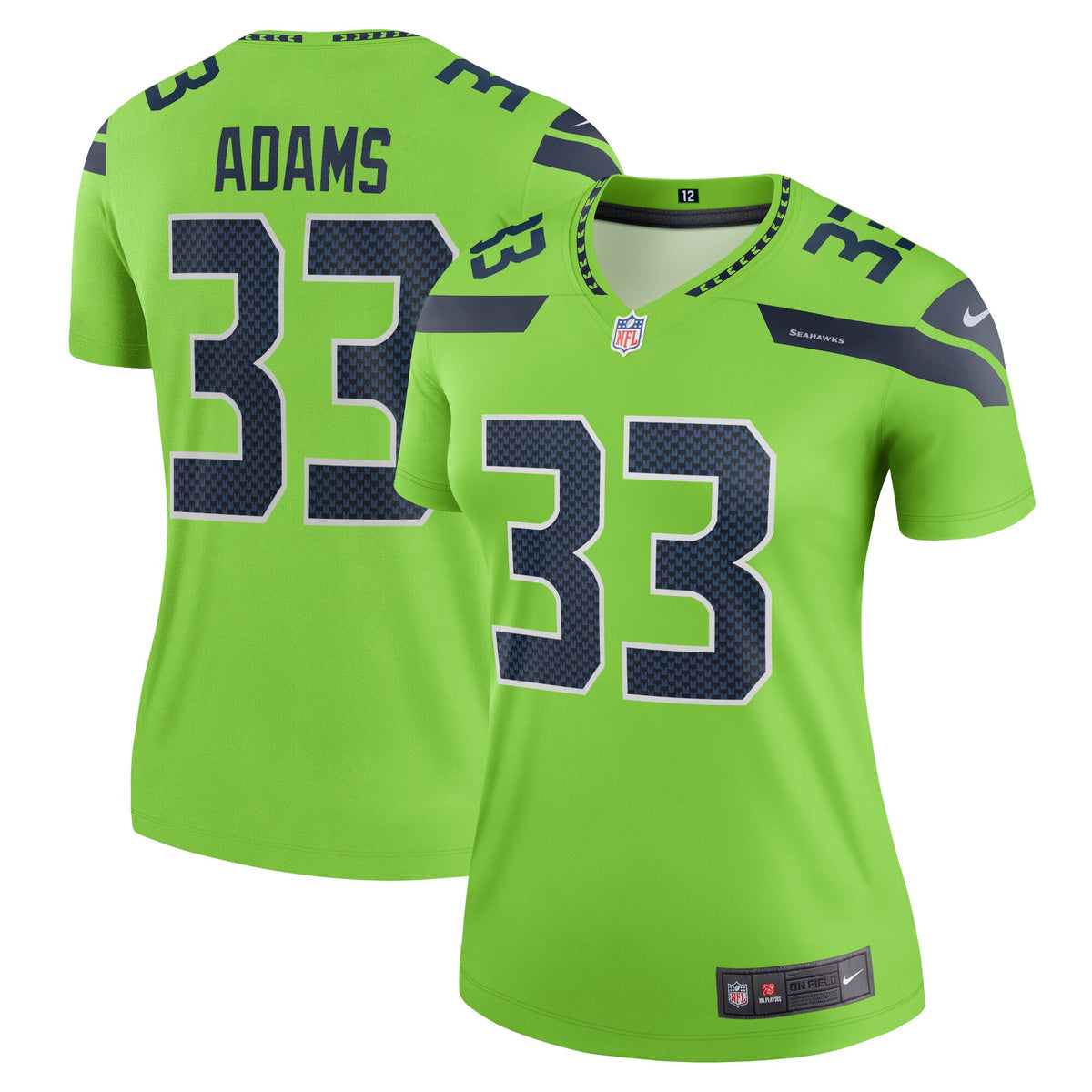 Jamal Adams Seattle Seahawks Nike Womens Legend Jersey Neon Green