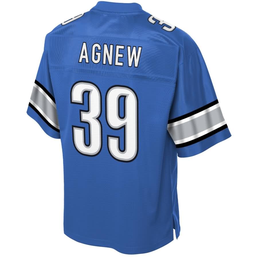 Jamal Agnew Detroit Lions Nfl Pro Line Historic Logo Player Jersey Blue