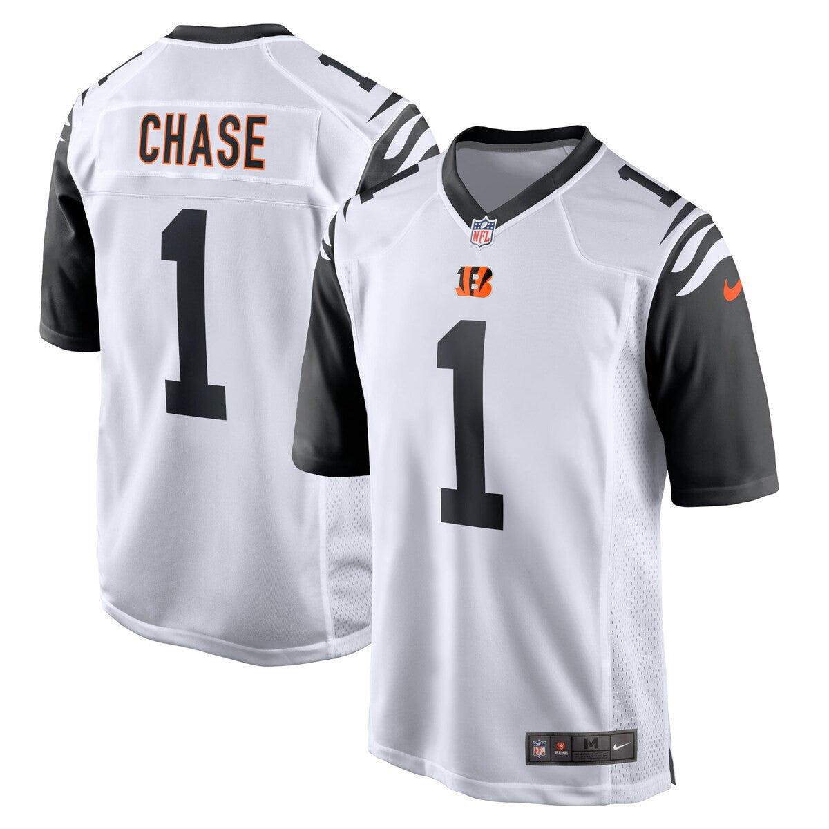 Jamarr Chase Cincinnati Bengals Nike Alternate Game Player Jersey White