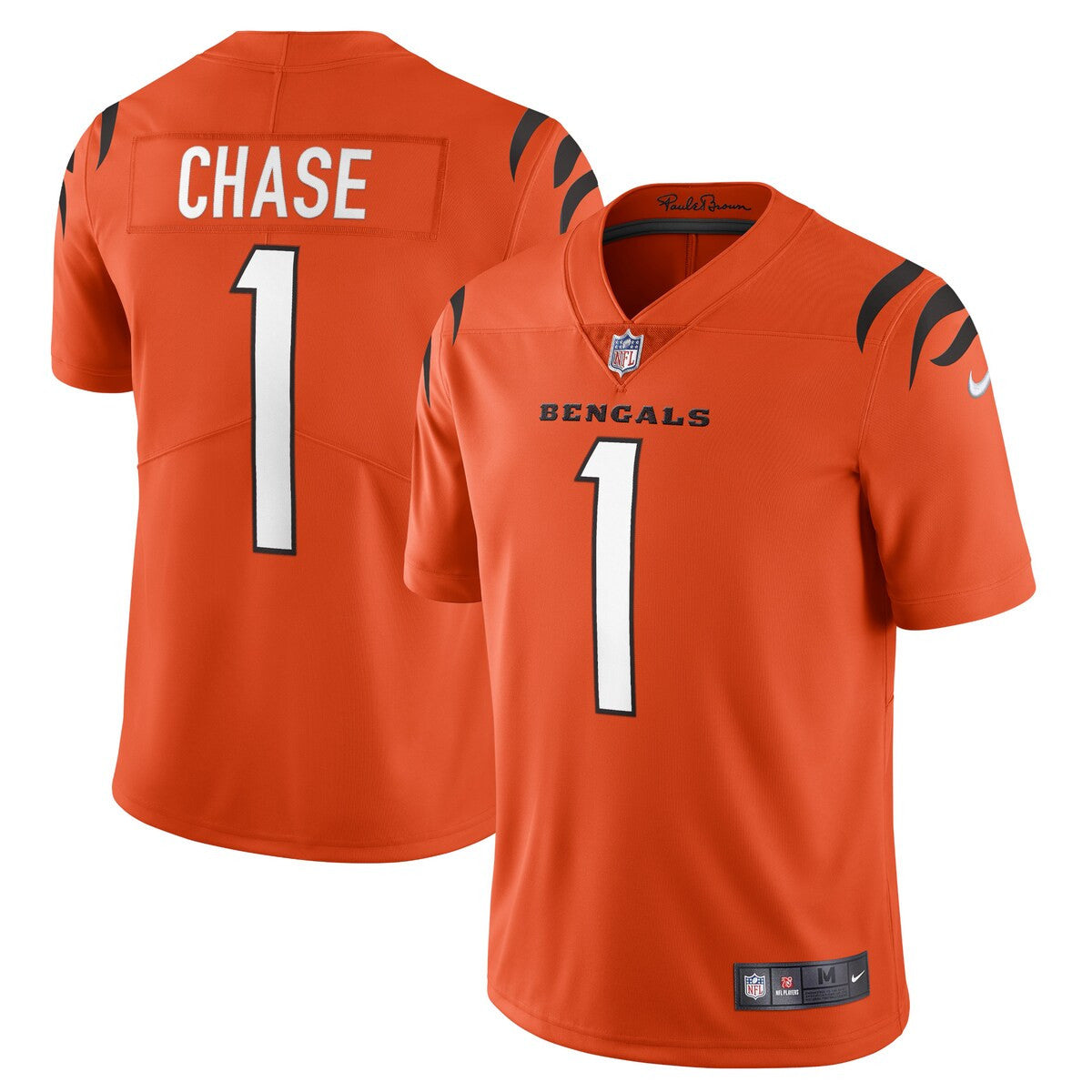 Jamarr Chase Cincinnati Bengals Nike Alternate Vapor Limited Jersey Orange