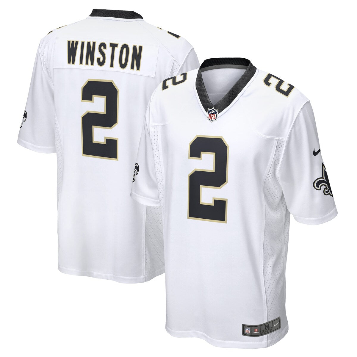 Jameis Winston New Orleans Saints Nike Game Player Jersey White