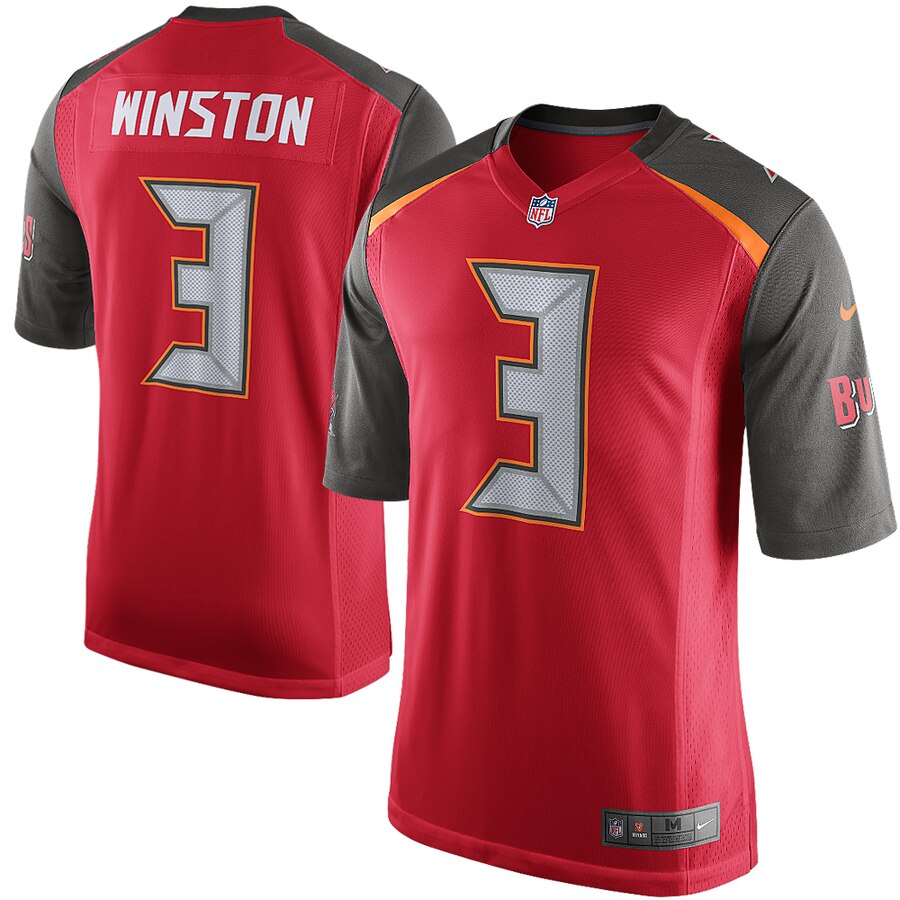 Jameis Winston Tampa Bay Buccaneers Nike Youth Game Jersey Red