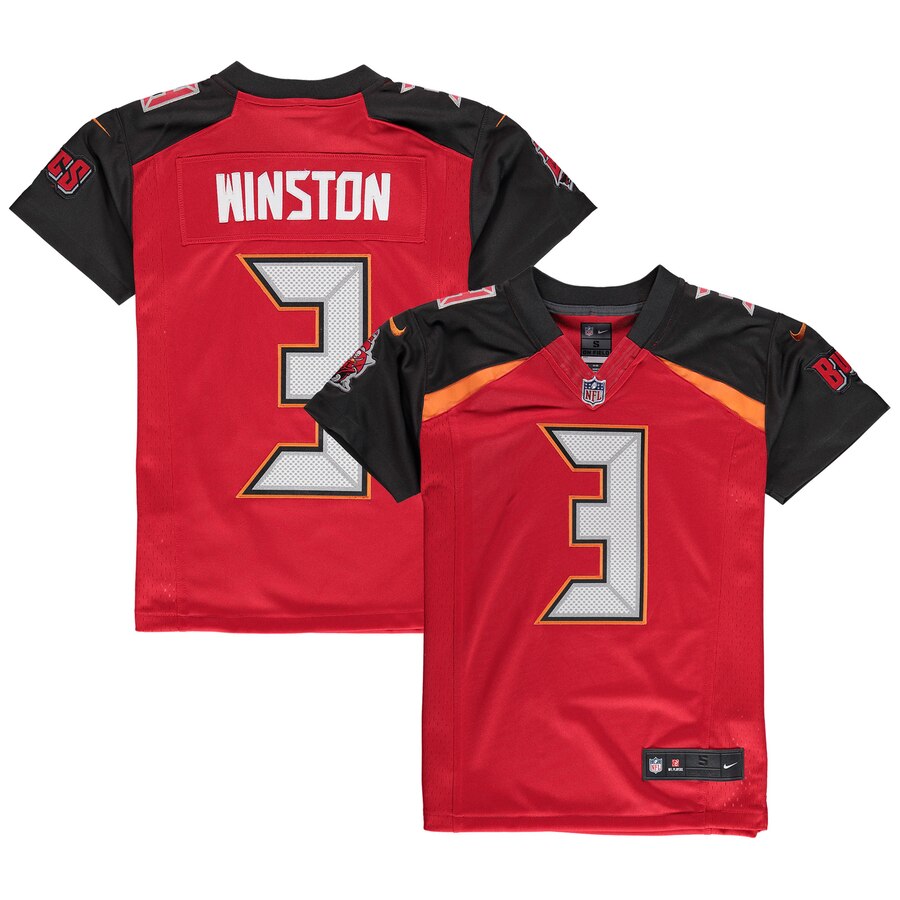 Jameis Winston Tampa Bay Buccaneers Nike Youth Speed Machine Limited Jersey Red