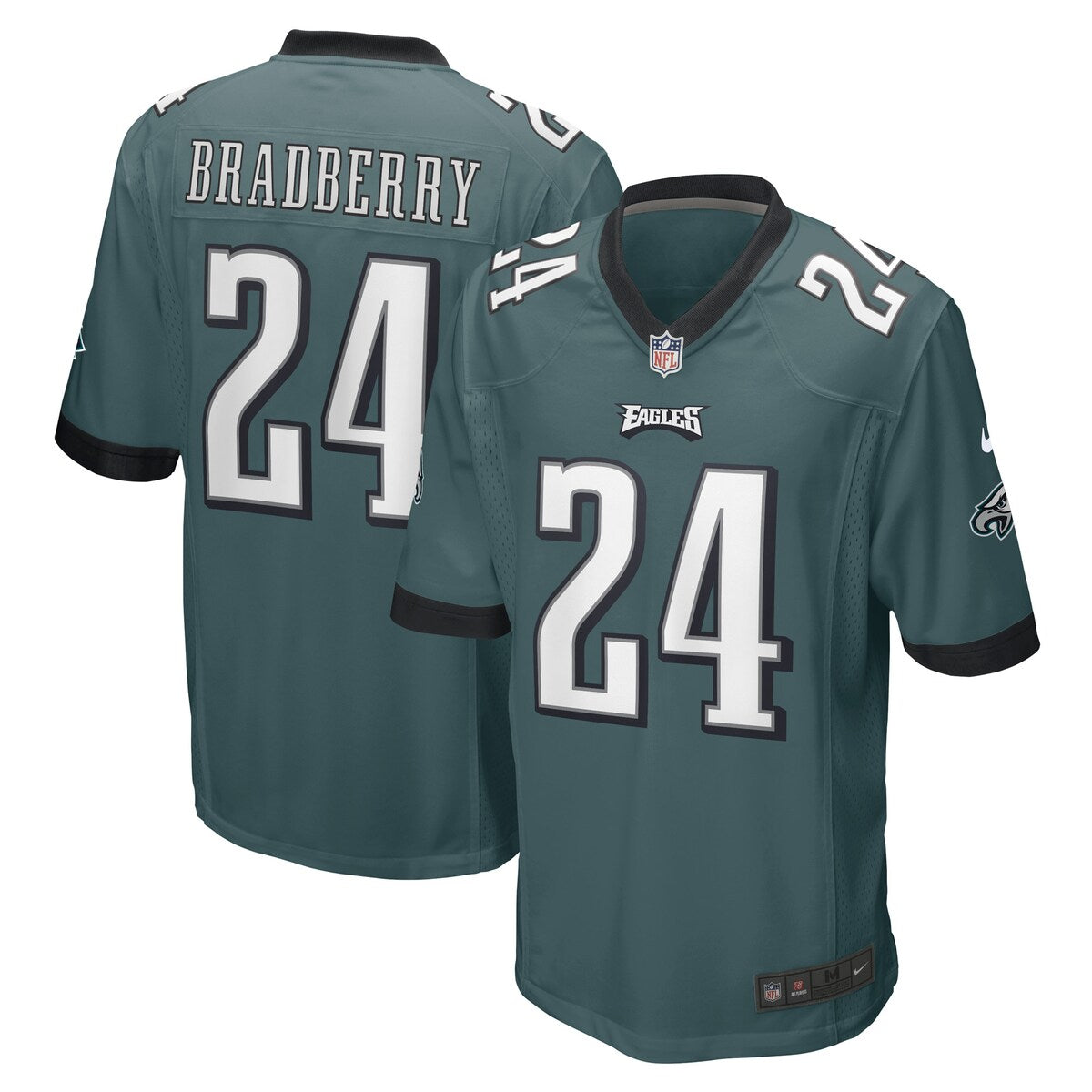 James Bradberry Philadelphia Eagles Nike Game Player Jersey Midnight Green