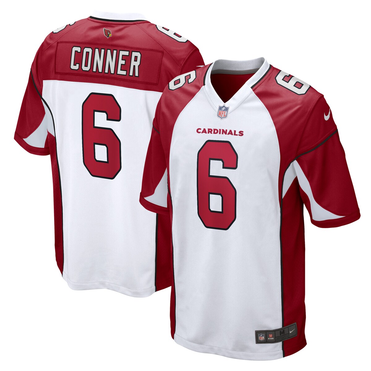 James Conner Arizona Cardinals Nike Game Player Jersey White