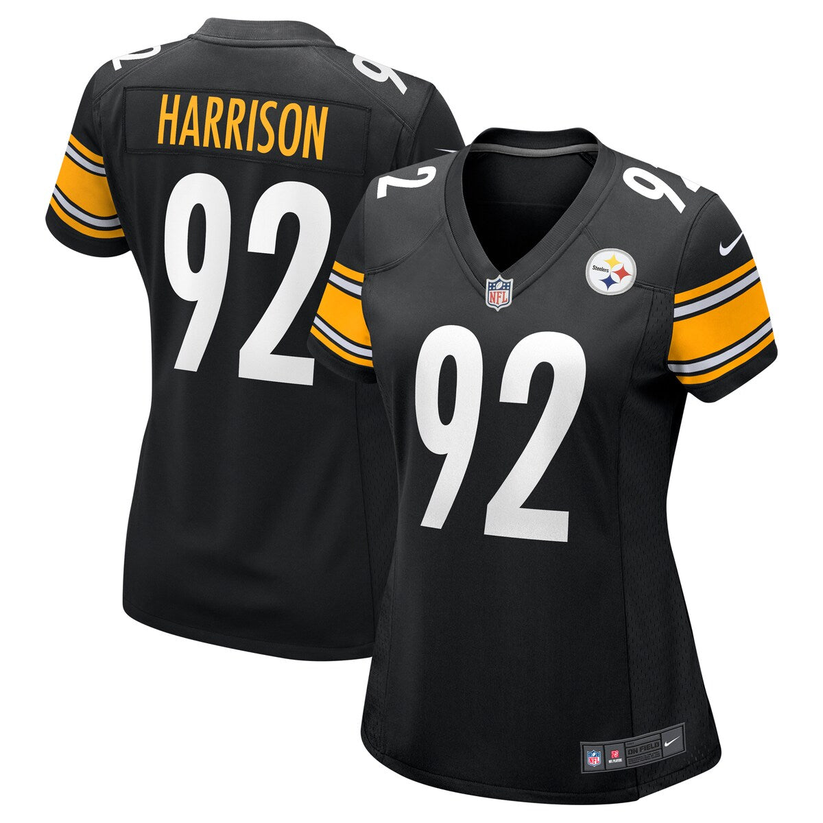 James Harrison Pittsburgh Steelers Nike Womens Retired Game Jersey Black