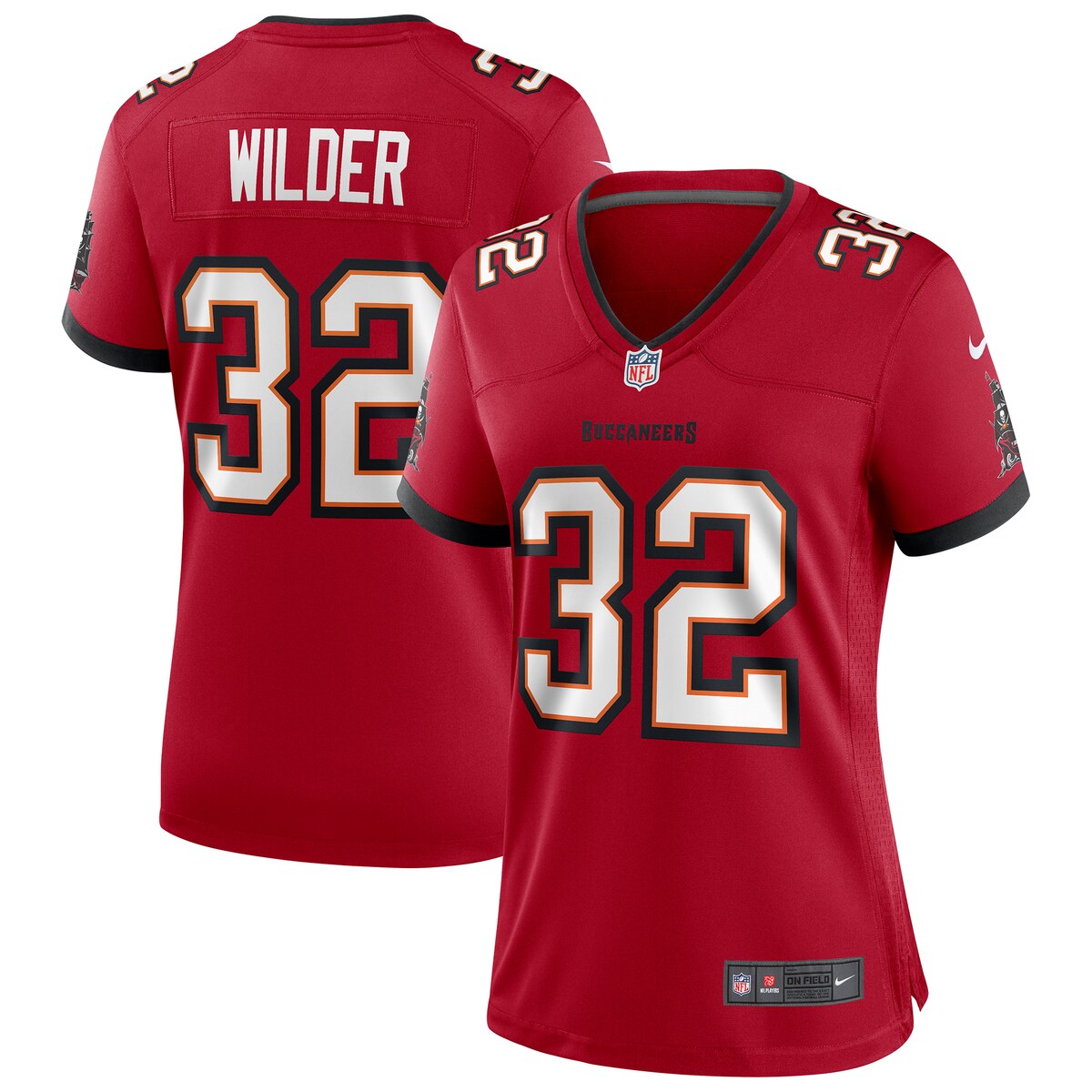 James Wilder Tampa Bay Buccaneers Nike Womens Game Retired Player Jersey Red