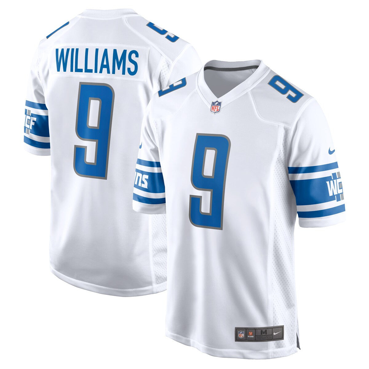 Jameson Williams Detroit Lions Nike Player Game Jersey White
