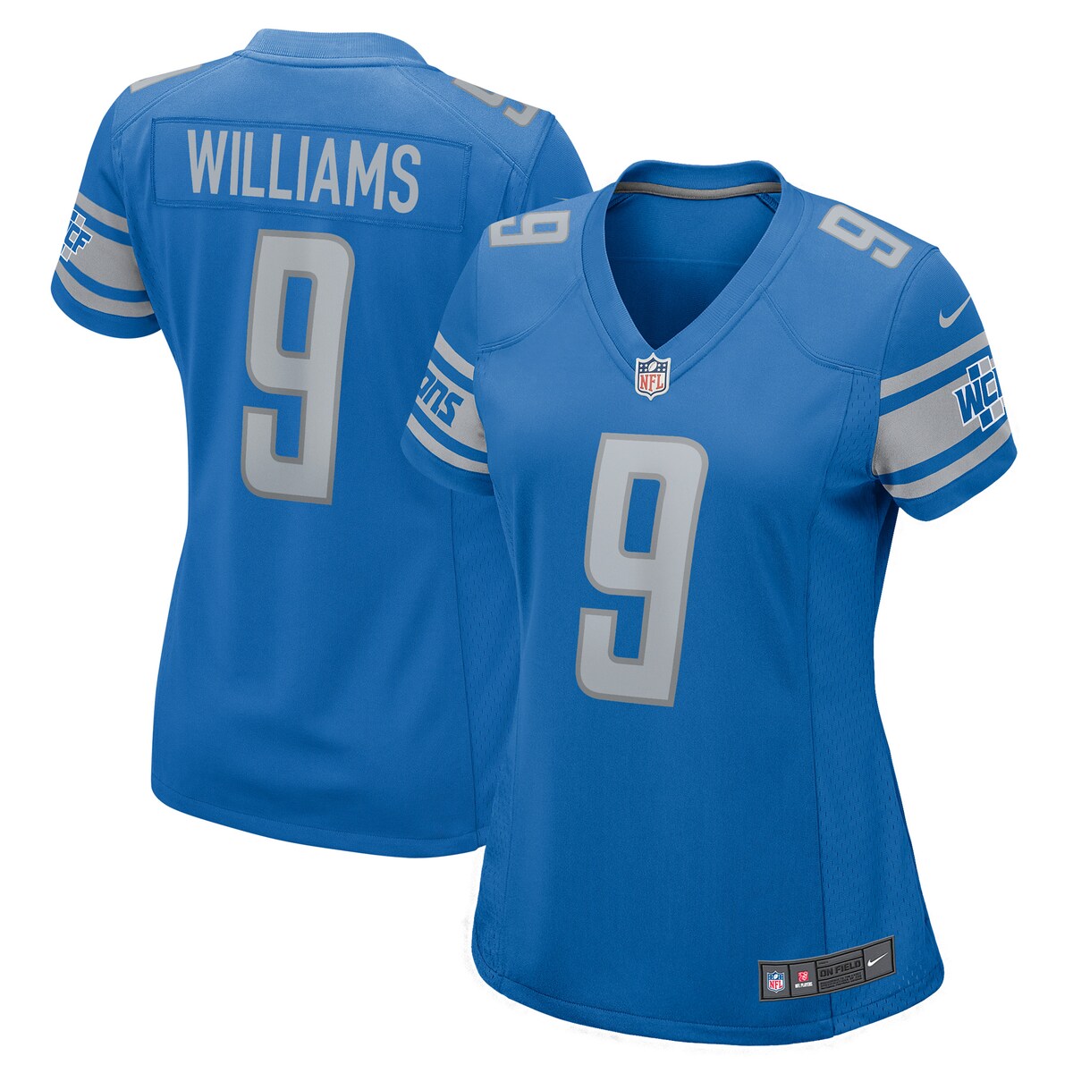 Jameson Williams Detroit Lions Nike Womens Player Game Jersey Blue