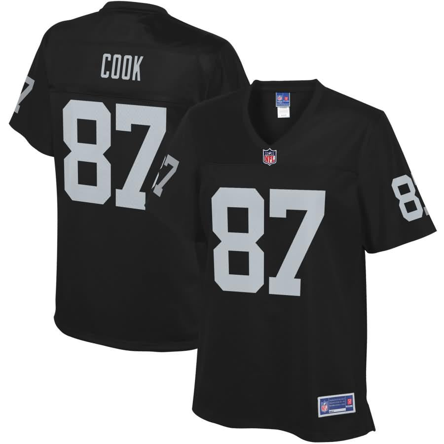 Jared Cook Oakland Raiders Nfl Pro Line Womens Team Color Player Jersey Black