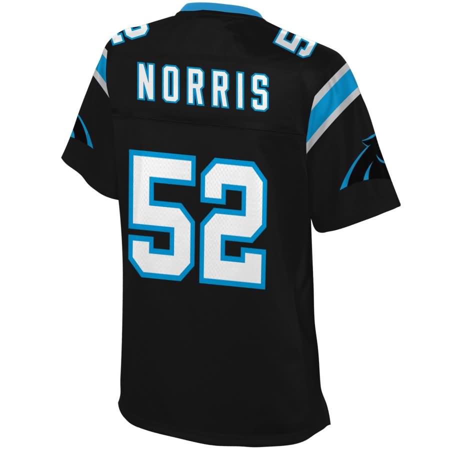 Jared Norris Carolina Panthers Nfl Pro Line Womens Player Jersey Black