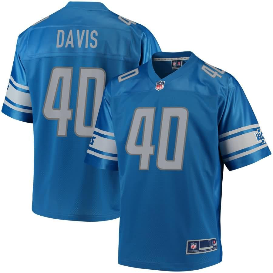 Jarrad Davis Detroit Lions Nfl Pro Line Team Color Player Jersey Blue