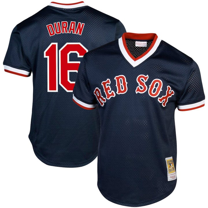 Jarren Duran Jersey #16 Boston Red Sox Throwback Cooperstown Stitched