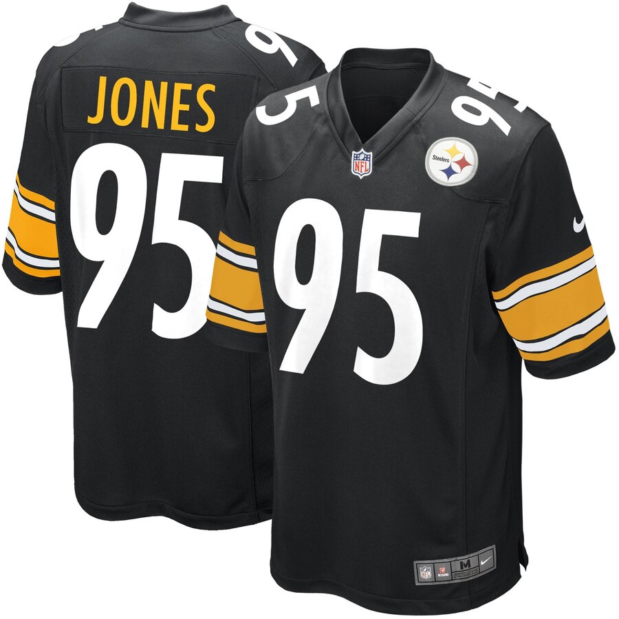 Jarvis Jones Pittsburgh Steelers Youth Nike Team Color Game Jersey Black