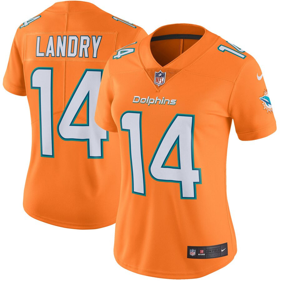 Jarvis Landry Miami Dolphins Nike Womens Color Rush Limited Jersey Orange