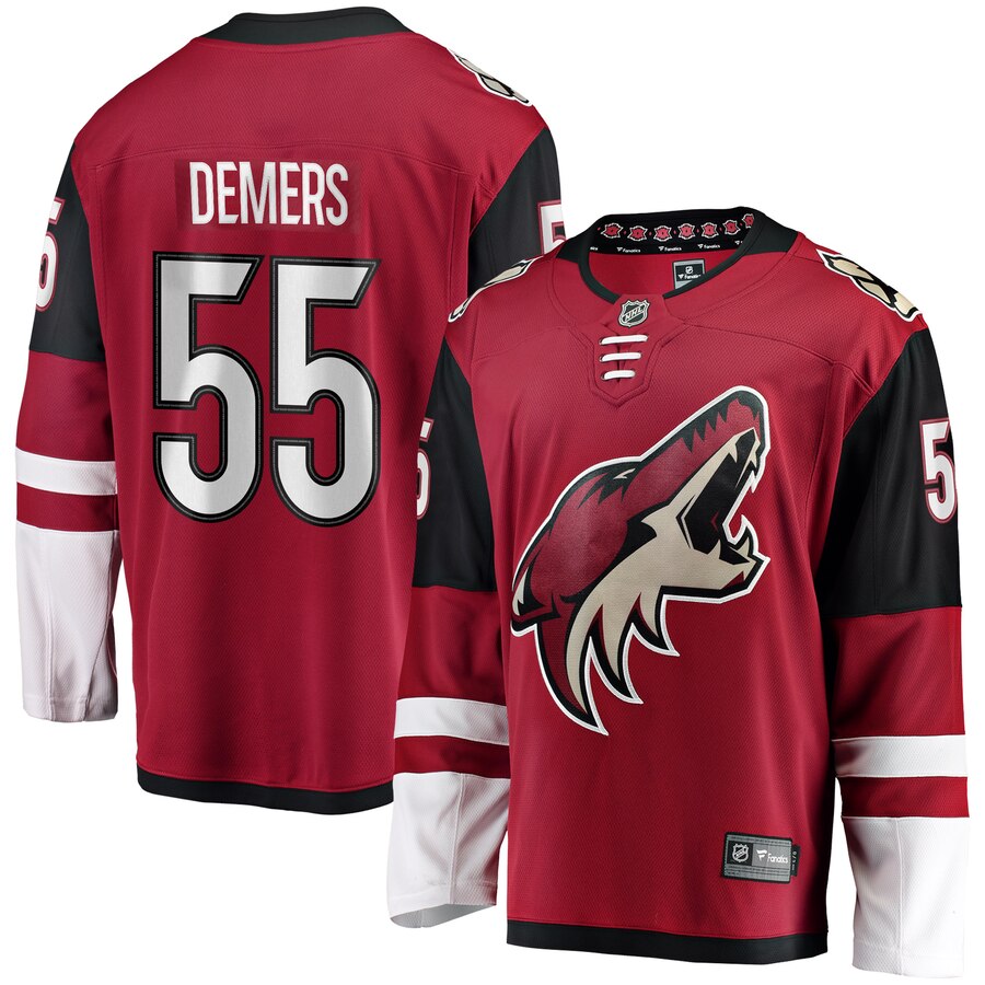 Jason Demers Arizona Coyotes Fanatics Branded Breakaway Player Jersey Garnet