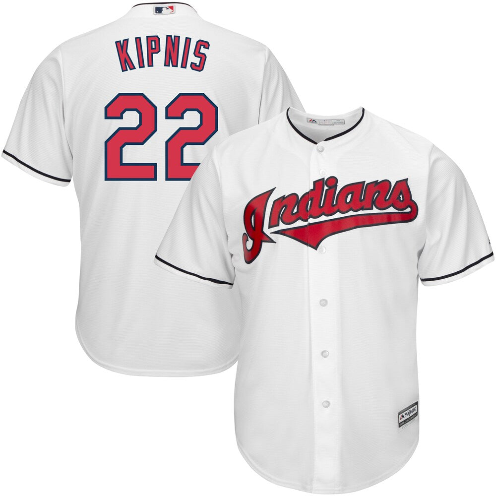Jason Kipnis Cleveland Indians Majestic Official Cool Base Player Jersey White