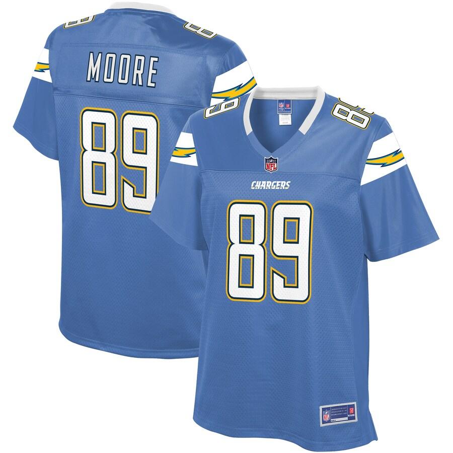 Jason Moore Los Angeles Chargers Nfl Pro Line Womens Alternate Team Player Jersey Powder Blue