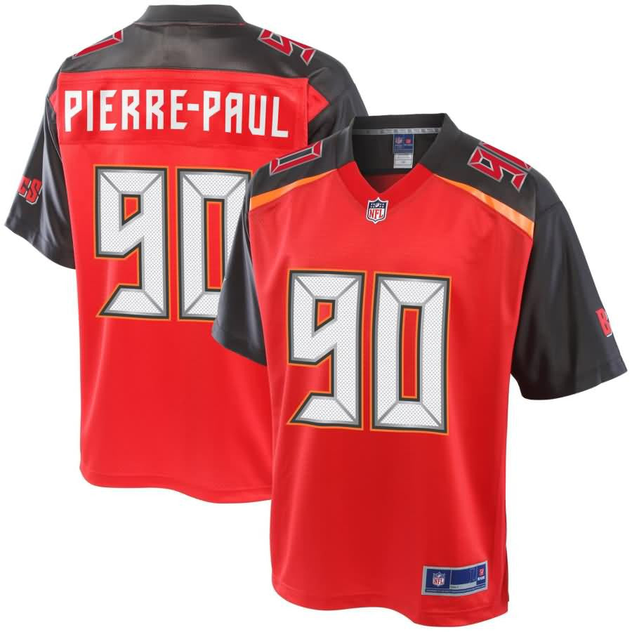 Jason Pierre paul Tampa Bay Buccaneers Nfl Pro Line Team Player Jersey Red