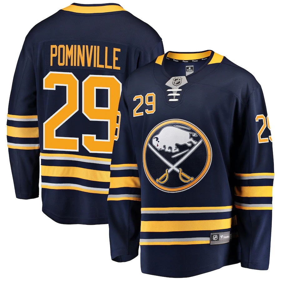 Jason Pominville Buffalo Sabres Fanatics Branded Breakaway Player Jersey Navy