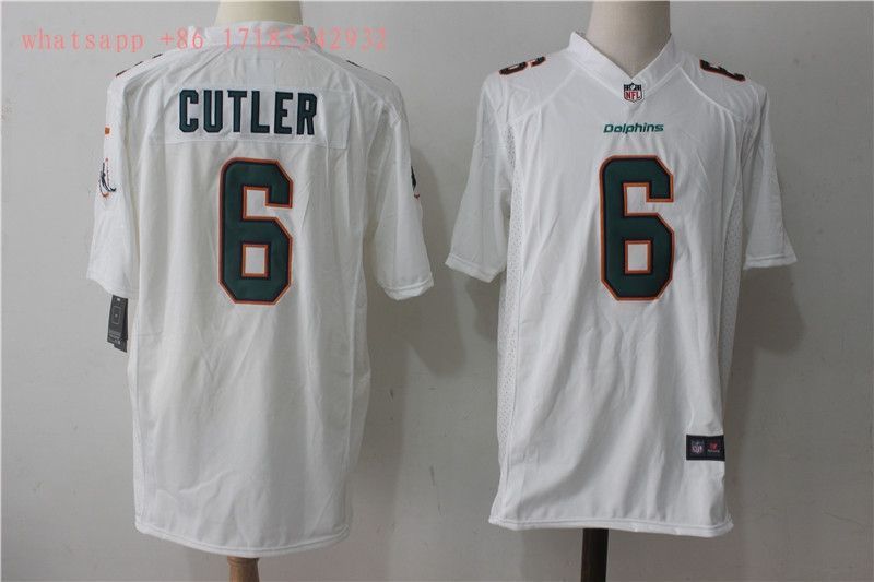 Jay Cutler 6 2020 Nfl White Jersey Jersey