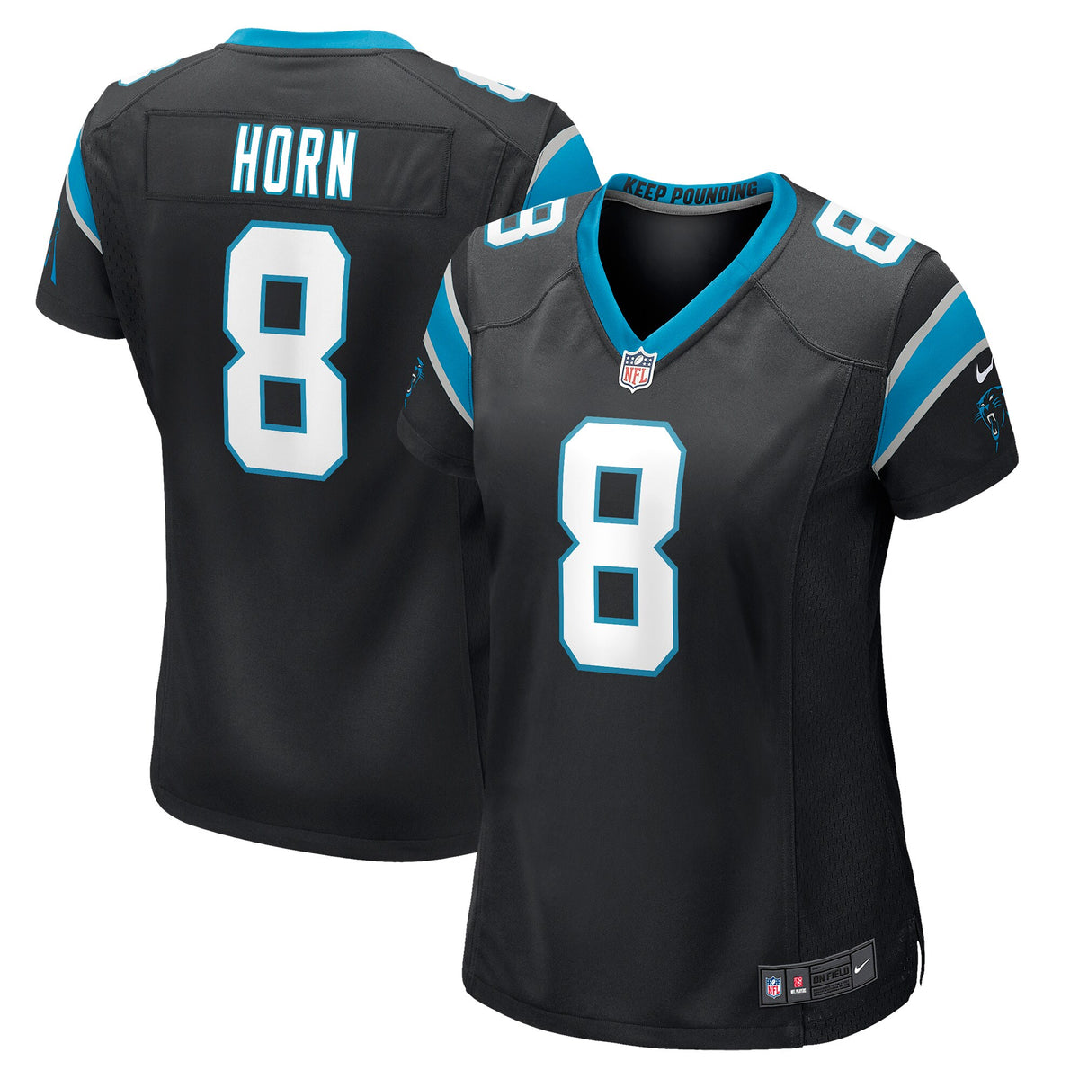 Jaycee Horn Carolina Panthers Nike Womens Game Player Alternate Jersey Black