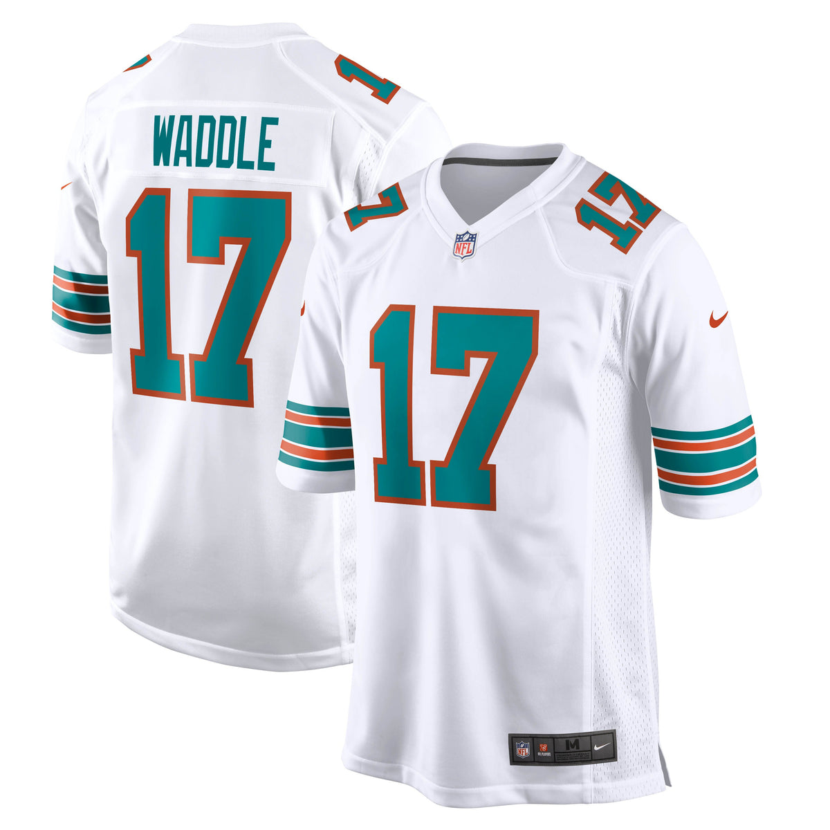 Jaylen Waddle Miami Dolphins Nike Game Jersey White