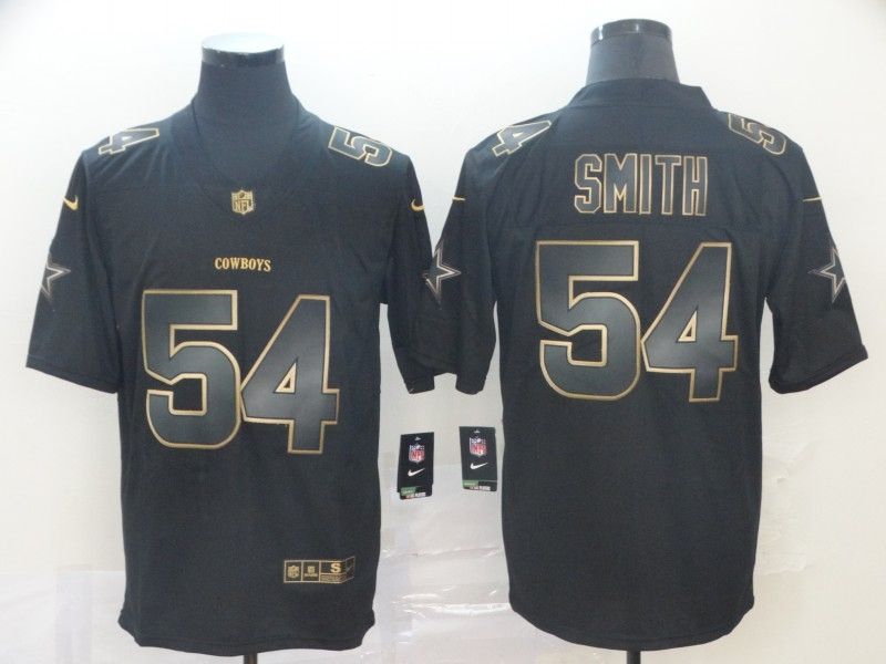 Jaylon Smith 54 Dallas Cowboys Nfl Explosion Legendary Gold Black Jersey