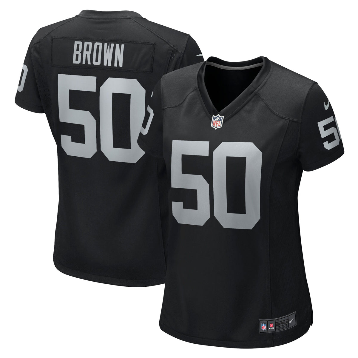 Jayon Brown Las Vegas Raiders Nike Womens Game Jersey Black