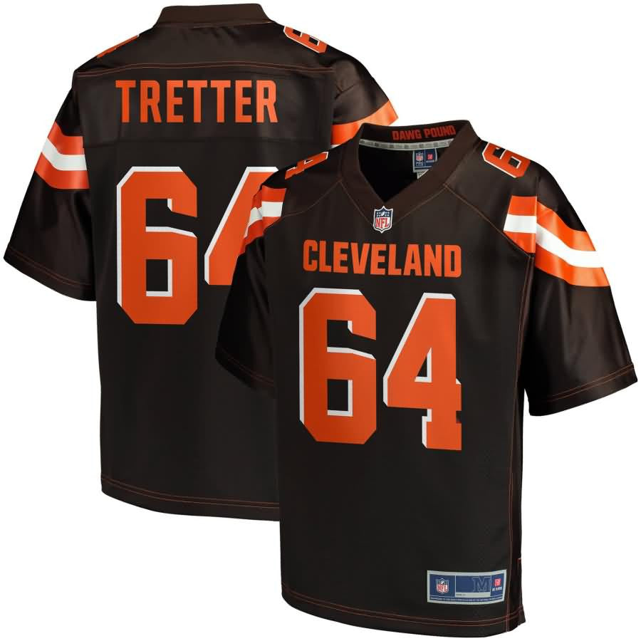 Jc Tretter Cleveland Browns Nfl Pro Line Player Jersey Brown