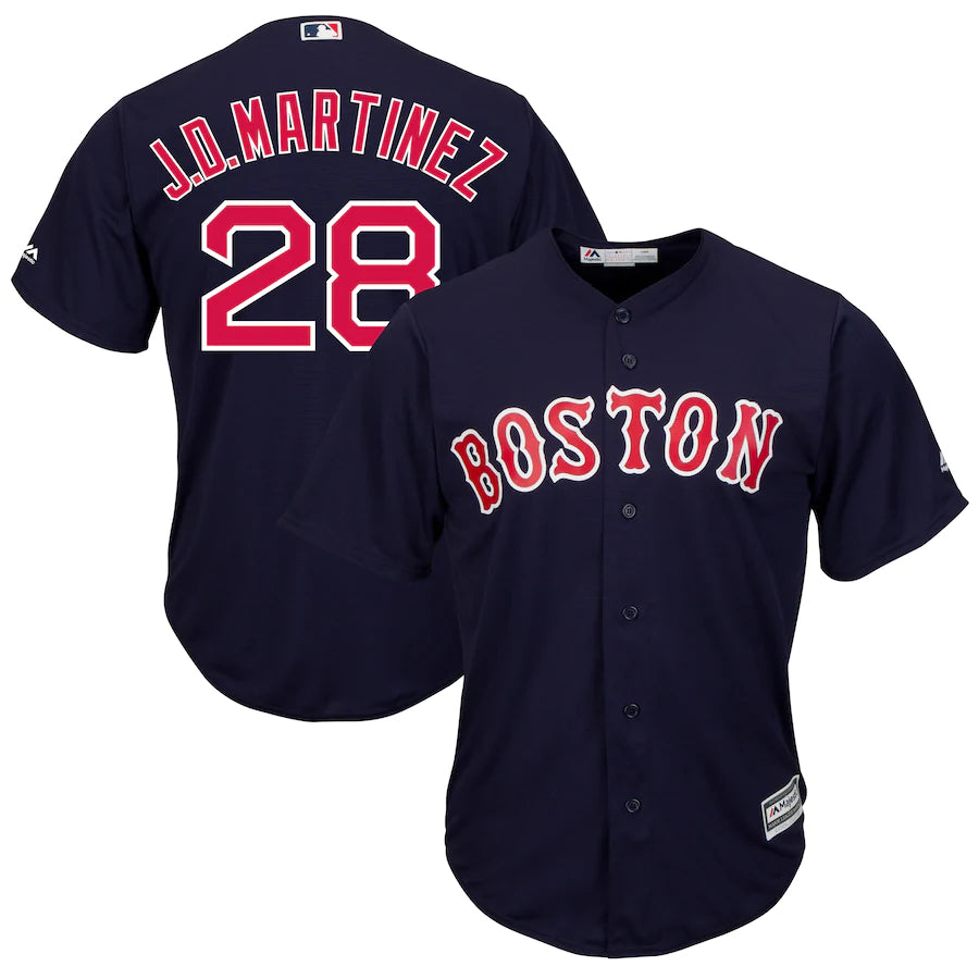 Jd Martinez Boston Red Sox Majestic Alternate Official Cool Base Player Jersey Navy