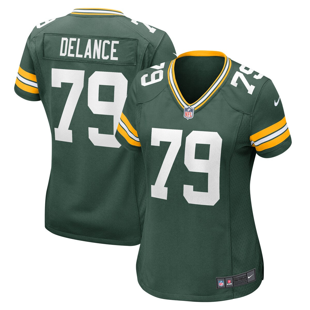 Jean Delance Green Bay Packers Nike Womens Home Game Player Jersey Green