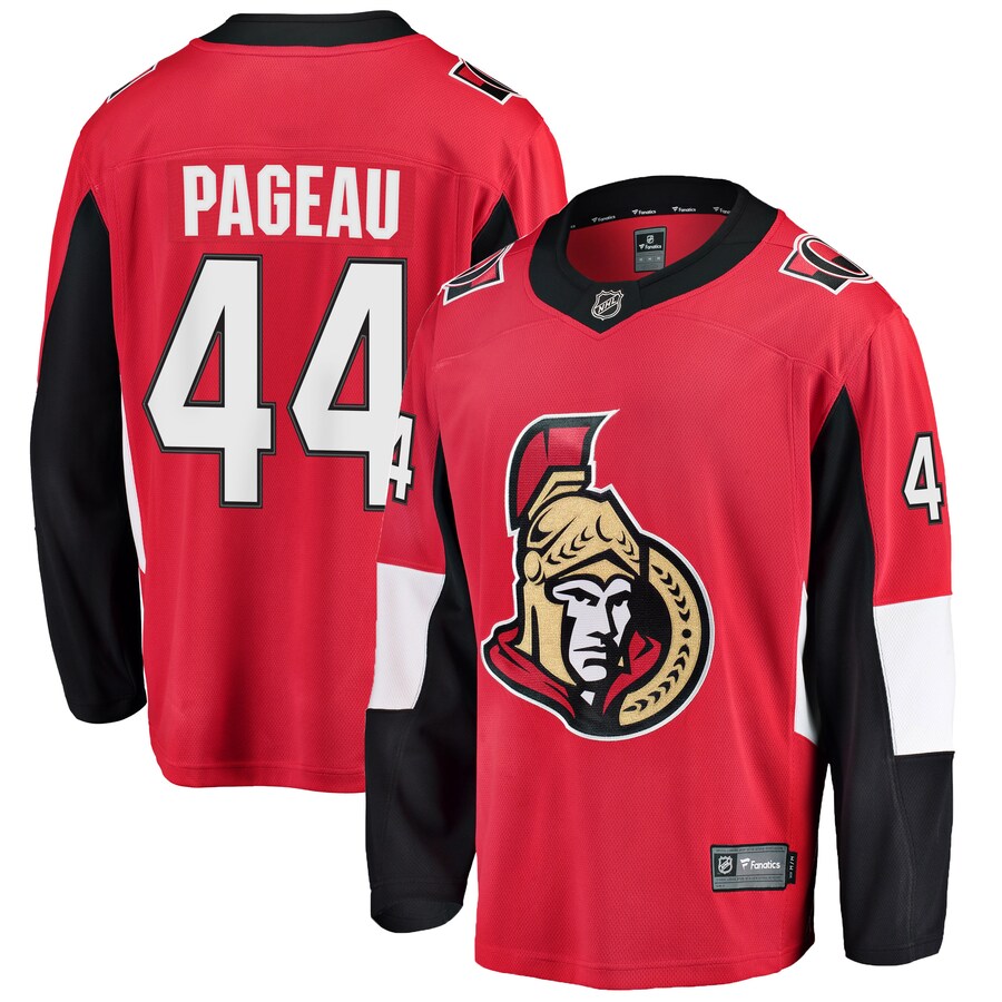 Jean gabriel Pageau Ottawa Senators Fanatics Branded Breakaway Player Jersey Red