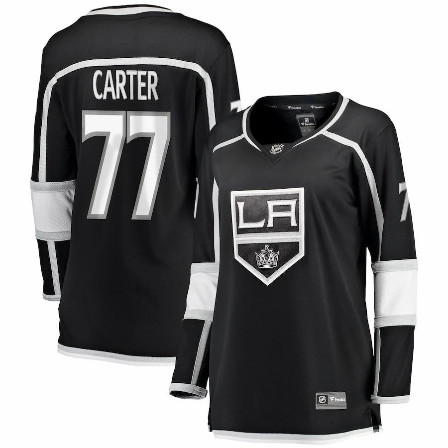 Jeff Carter Los Angeles Kings Fanatics Branded Womens Breakaway Player Jersey Black