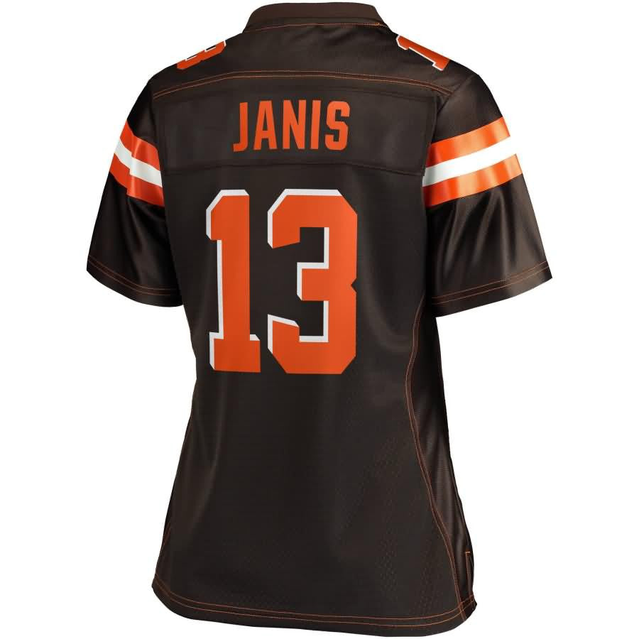 Jeff Janis Cleveland Browns Nfl Pro Line Womens Player Jersey Brown