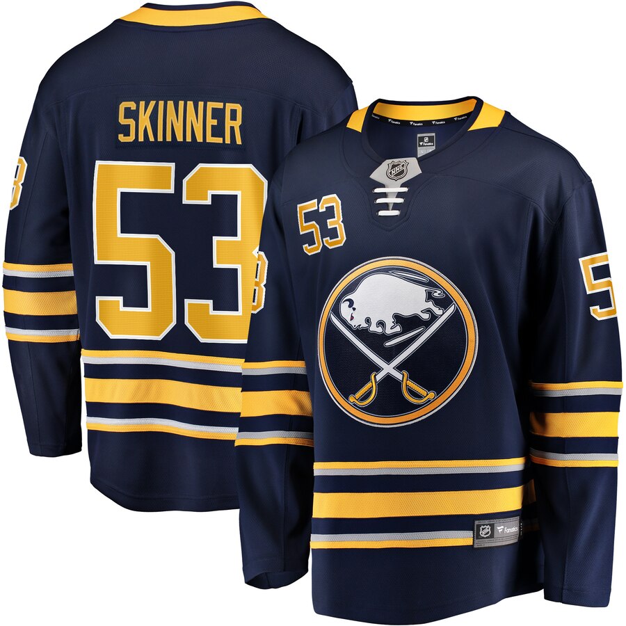 Jeff Skinner Buffalo Sabres Fanatics Branded Breakaway Team Color Player Jersey Navy