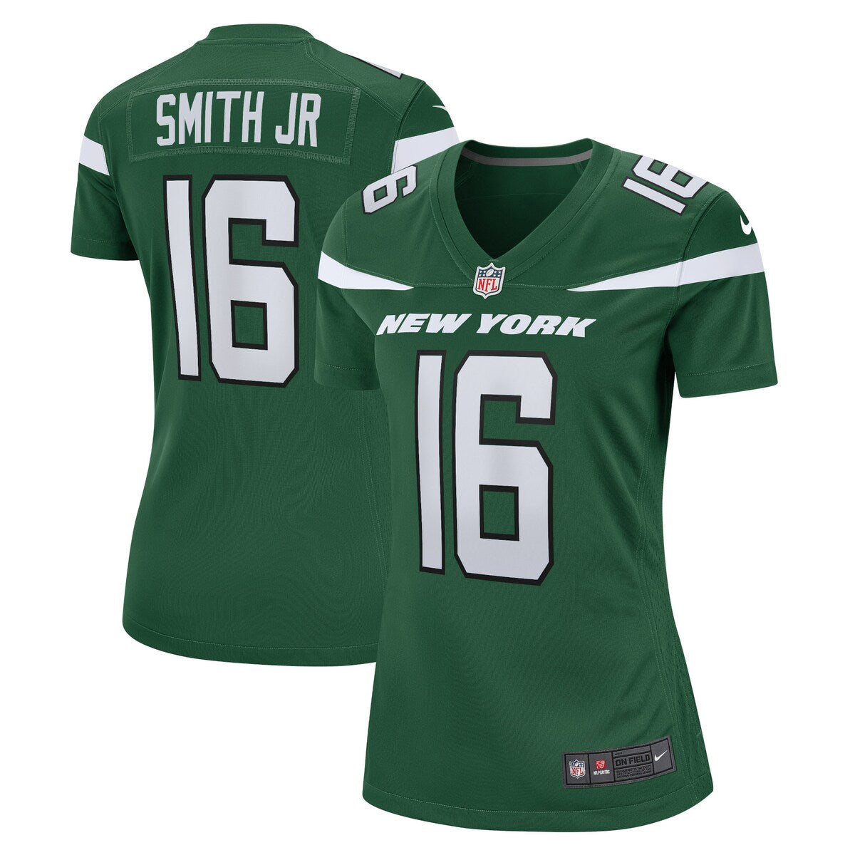 Jeff Smith New York Jets Nike Womens Player Game Jersey Gotham Green
