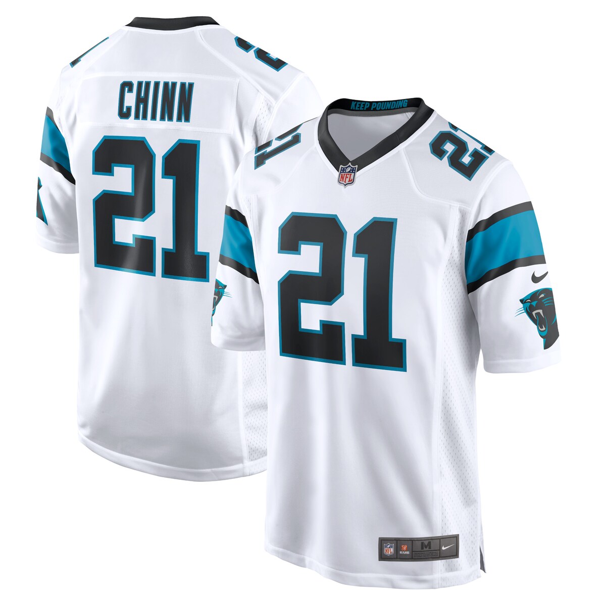 Jeremy Chinn Carolina Panthers Nike Game Jersey White