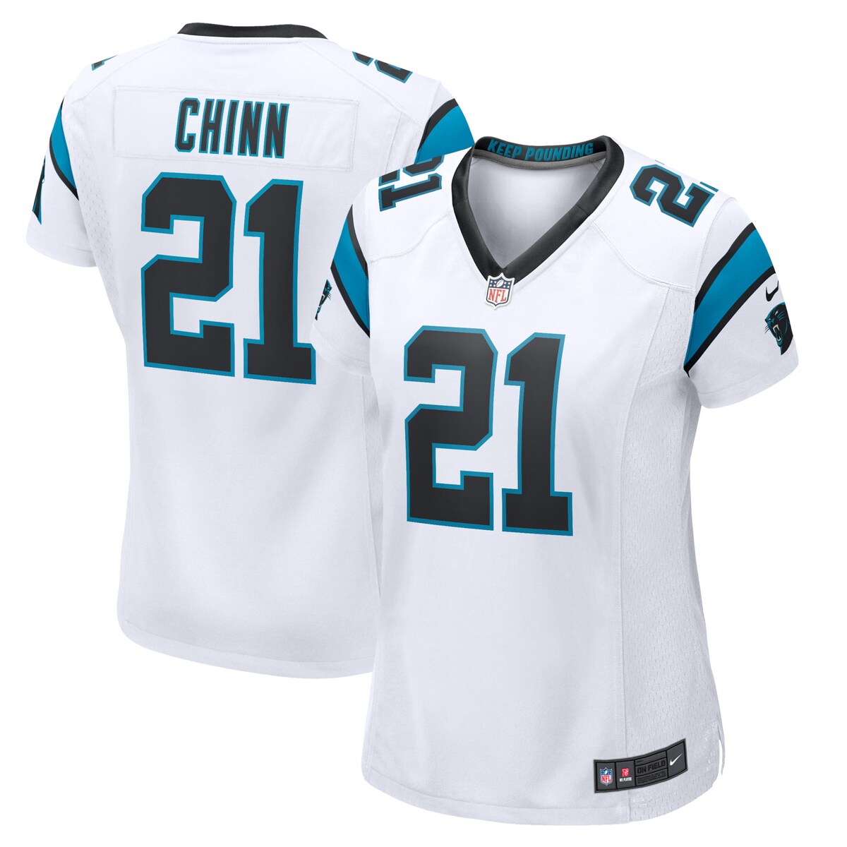 Jeremy Chinn Carolina Panthers Nike Womens Game Jersey White