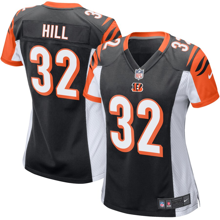 Jeremy Hill Cincinnati Bengals Nike Womens Game Jersey Black