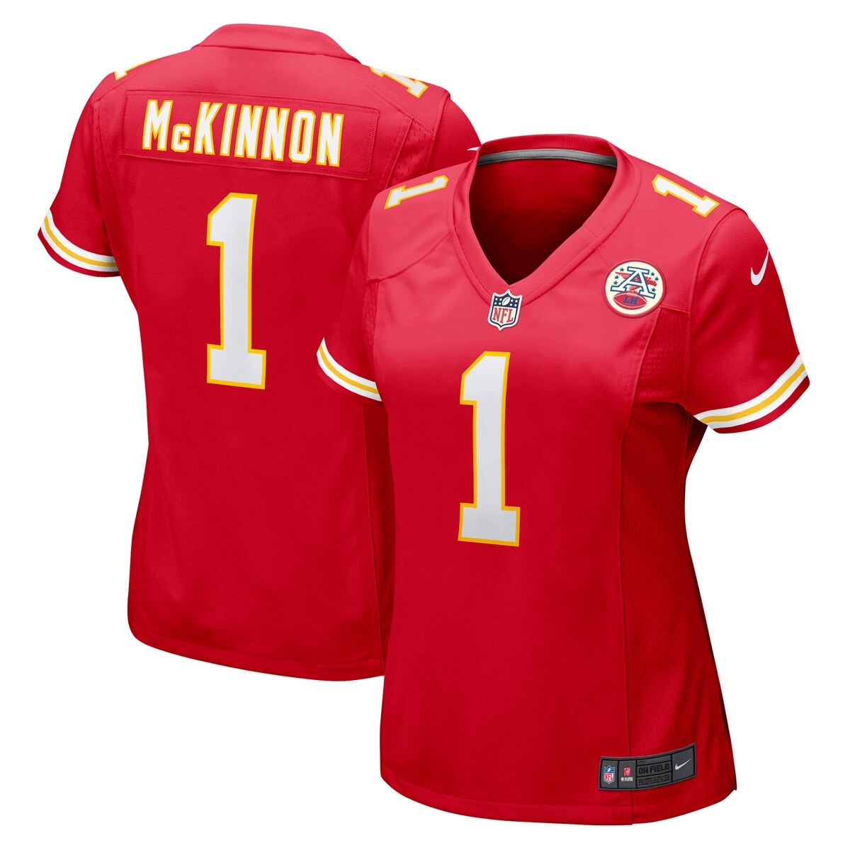 Jerick Mckinnon Kansas City Chiefs Nike Womens Game Player Jersey Red