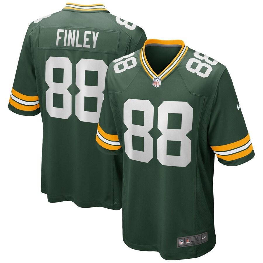 Jermichael Finley Green Bay Packers Nike Game Retired Player Jersey Green
