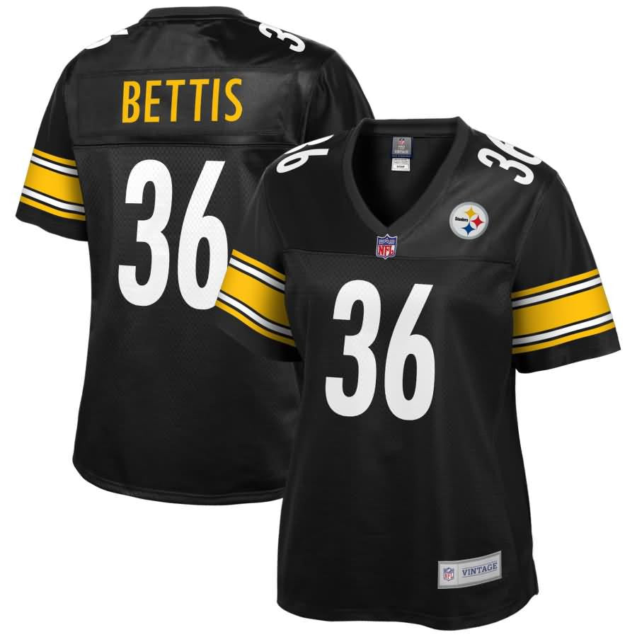 Jerome Bettis Pittsburgh Steelers Nfl Pro Line Womens Retired Player Replica Jersey Black