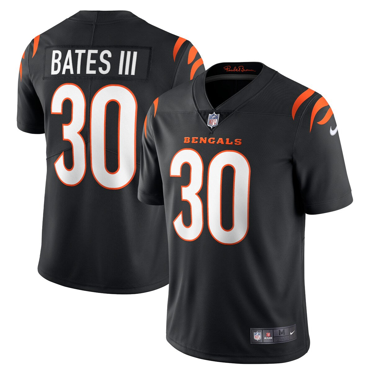 Jessie Bates Iii Cincinnati Bengals Nike Vapor Limited Jersey Black