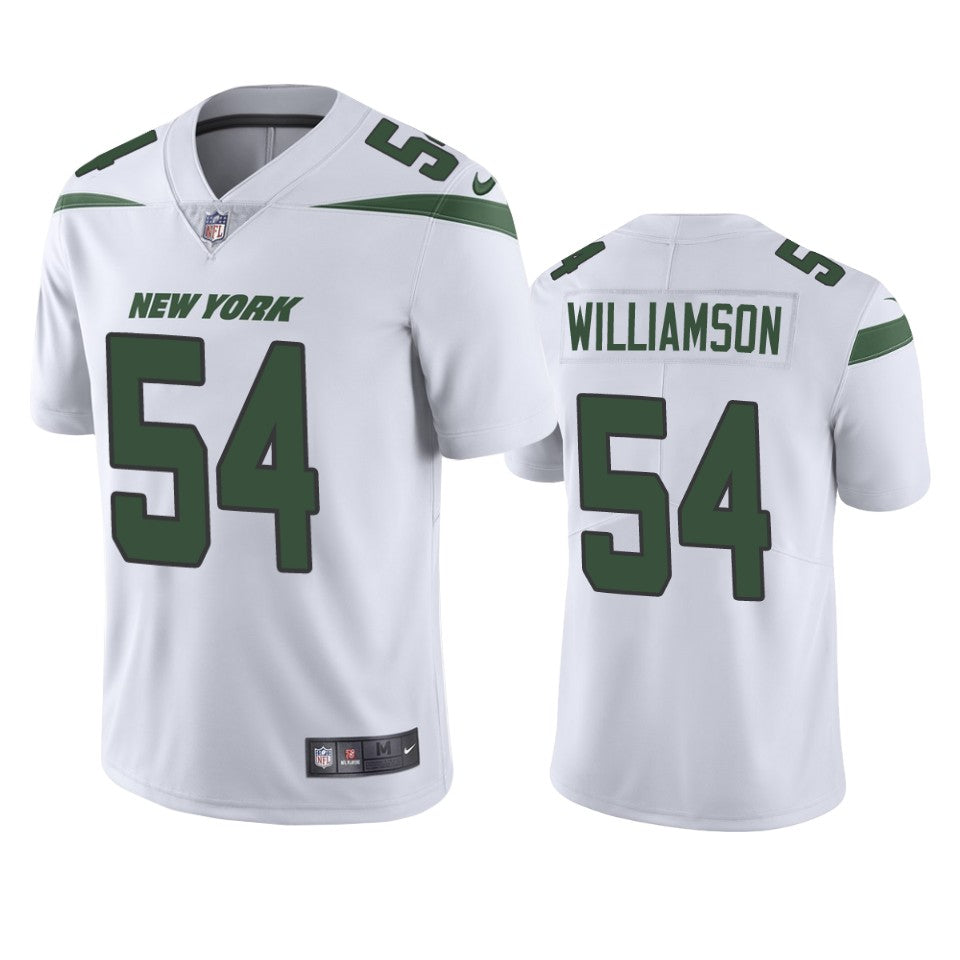 Jets Avery Williamson Vapor Untouchable Limited White Jersey Mens