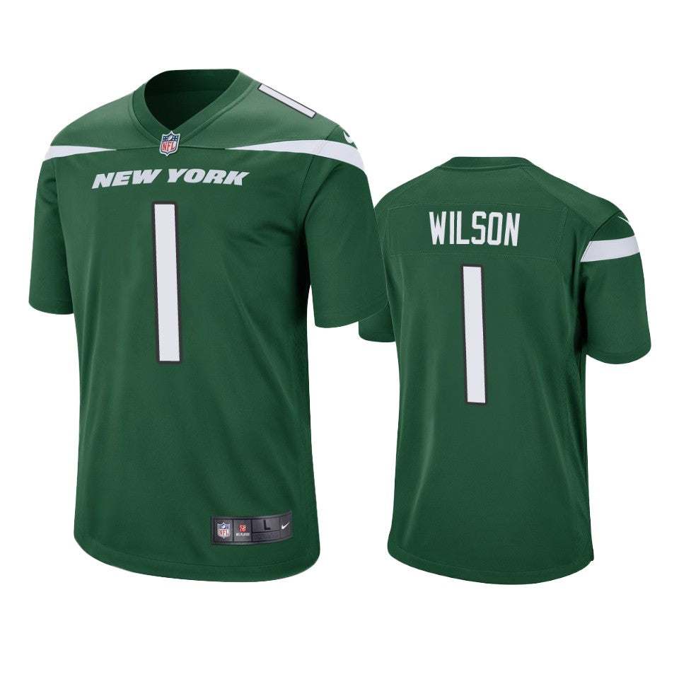 Jets Zach Wilson 2021 Nfl Draft Green Game Jersey