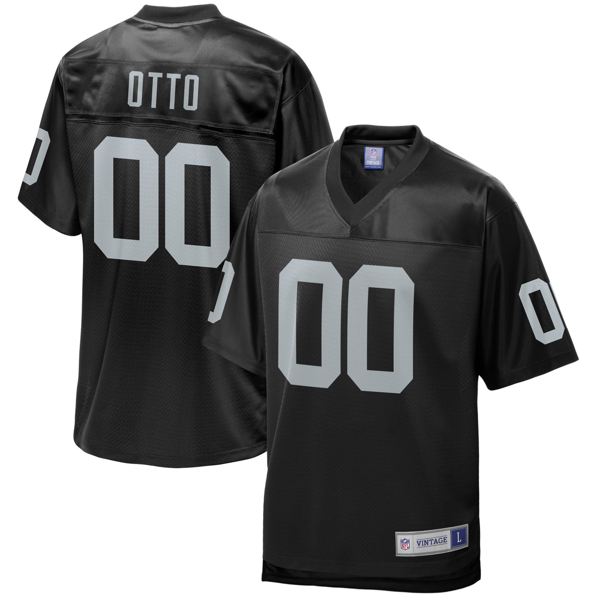 Jim Otto Las Vegas Raiders Nfl Pro Line Retired Player Jersey Black